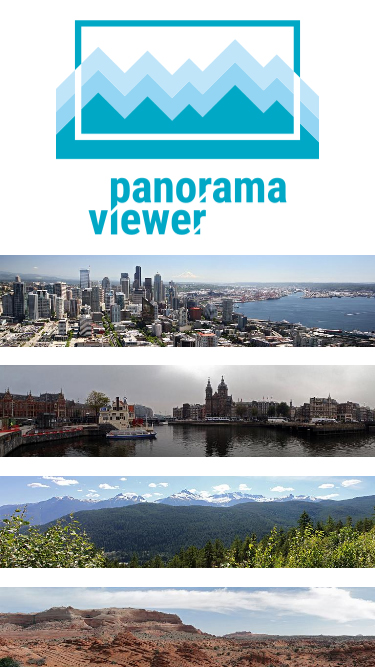 Screenshot of Panorama viewer on mobile phone